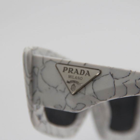NEW PRADA PR13ZS 17D5S0 WHITE SUNGLASSES SPR13Z 17D-5S0 - Picture 10 of 13
